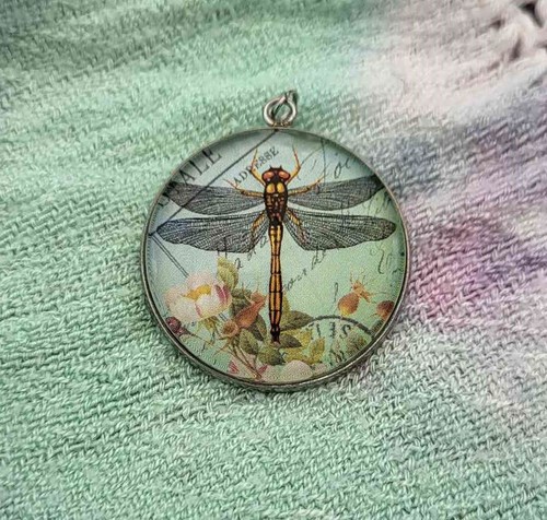 Halskette golden dragonfly - golden,