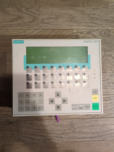Siemens simatic op17 6av3 - siemens,