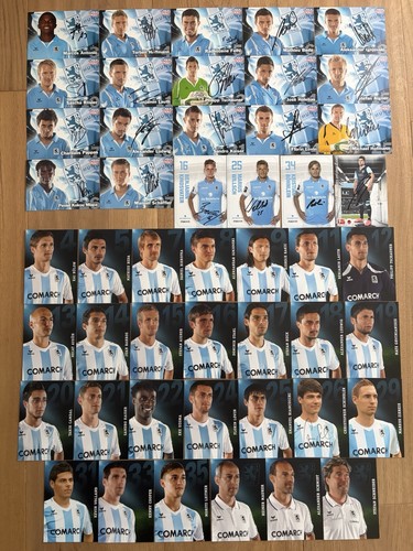 48x autogrammkarten tsv - 48x,