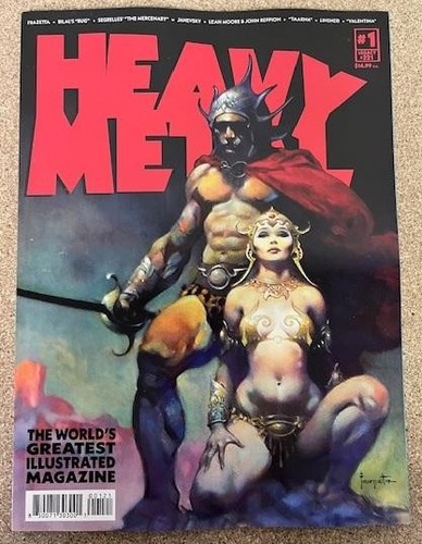 Heavy metal magazine cover - heavy,