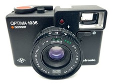 Agfa Optima 1035 Sensor Sucherkamera mit Solitar S 40mm 1:2,8 Analogkamera