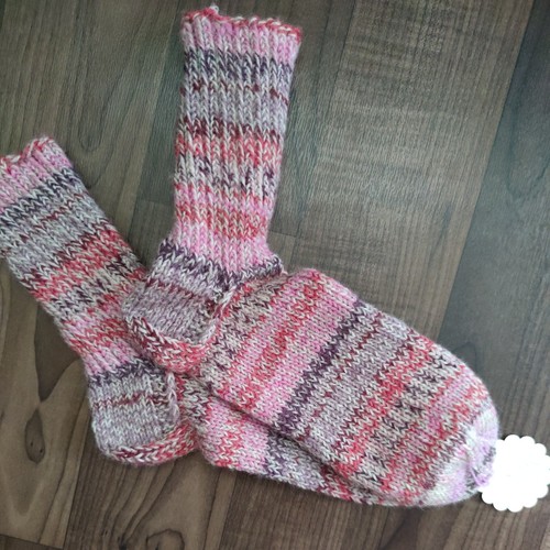Stricksocken selbstgestrickt - stricksocken,