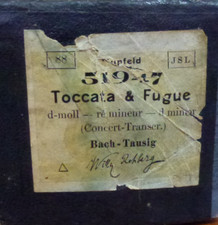 PIANOLA ROLL HUPFELD