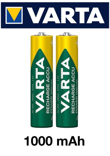 Varta aaa 1000 - varta, akkus