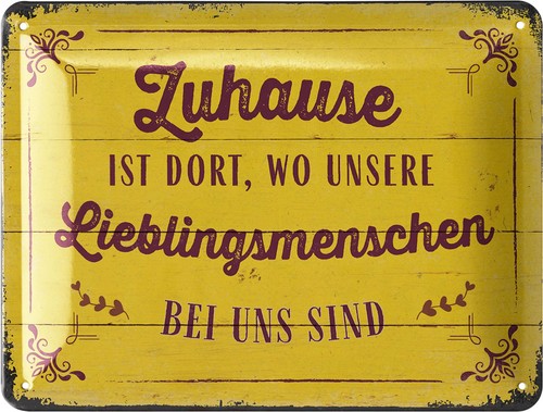 Retro blechschild vintage - retro, blechschild,