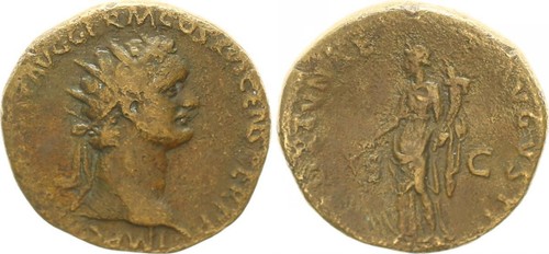 Römische münzen domitian - /,