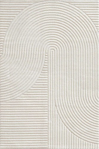 Moderner teppich creme - teppich,