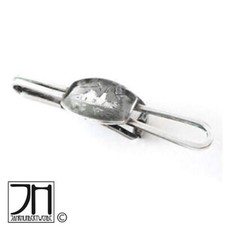 Krawatten Halter Nadel Spange Siam Tula Niello Sterling Silber Emaille