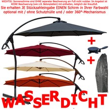 WASSERDICHT LUXUS Ampelschirm