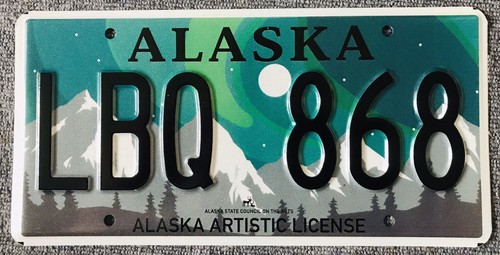 Alaska nummernschild - , /