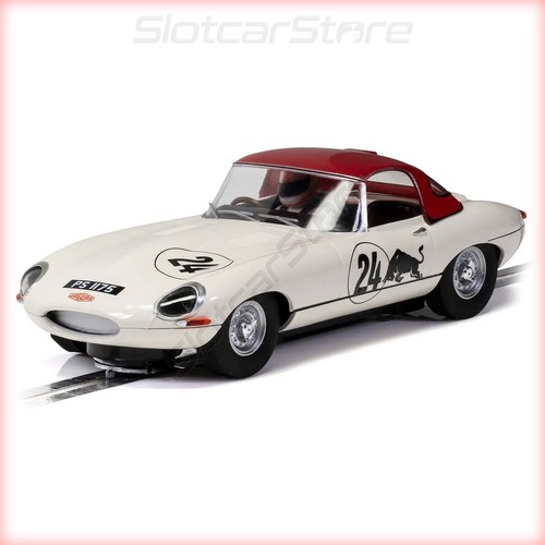 Scalextric c4232 jaguar type - jaguar, e-type