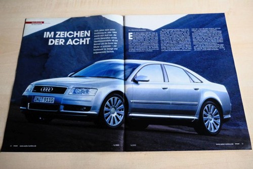 Mot 2002 audi d3 - a8,