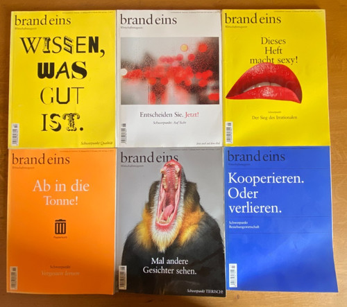 Brand eins magazin 6 - brand, –