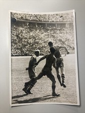 1942 orig Foto Schalke 04 Szepan Kuzorra Spielszene Finale dt Meisterschaft