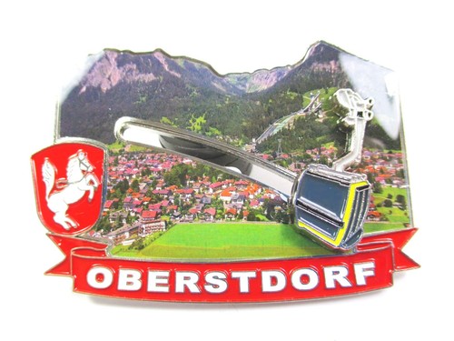 Oberstdorf magnet metall - oberstdorf,