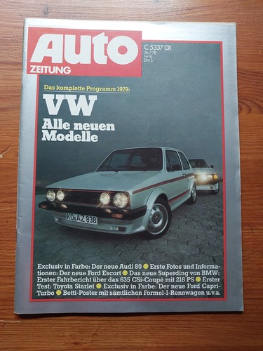 Auto zeitung 1978 - auto, e24