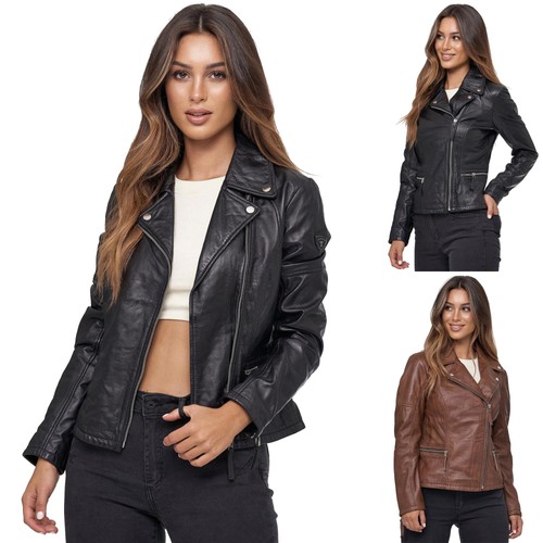 Tazzio lederjacke damen - lederjacke,