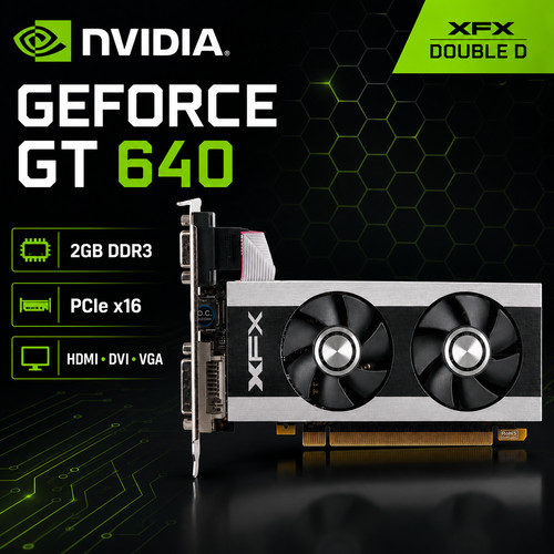 Nvidia geforce 640 2gb ddr3 - 640,