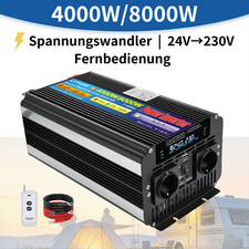 4000W Wechselrichter 24V/230V