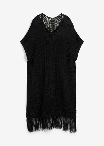 Neu häkel kleid mit - häkel-kleid, fransen