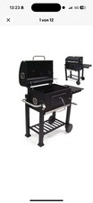 XXL Holzkohlegrill Holzkohle BBQ Grill Gartengrill Grillwagen