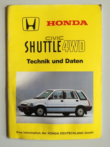 Honda civic shuttle 4wd - shuttle,