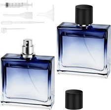 2 Stücke Parfümzerstäuber Nachfüllbar 50ML Parfümflasche Parfum Zerstäuber