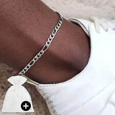 Fußkettchen Fußkette Fußschmuck Fußband Gliederkette Silber Kette Damen Geschenk