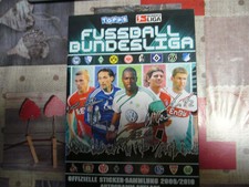 Topps Fussball Bundesliga 2009 2010 Leeralbum + alle Sticker ungeklebt