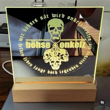 Böhse Onkelz Logo LED Licht