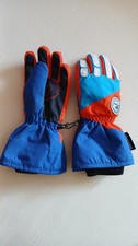 Fingerhandschuhe Handschuhe Gr 110/116 Thinsulate blau orange reflektor 110/116