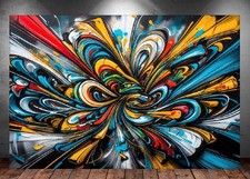 LEINWAND BILD ER XXL ABSTRAKT