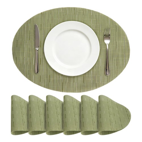 Tischsets oval platzdeckchen - oval,