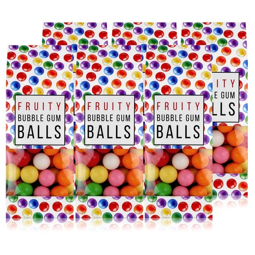 Fruity bubble gum balls - bubble, gum-balls
