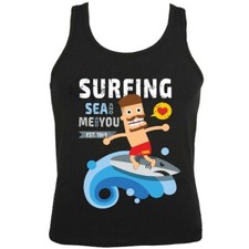 Tank Top Surfing Surfer