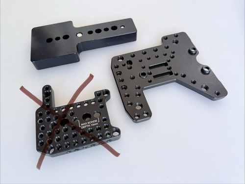 Top bottom plate for sony - +bottom,
