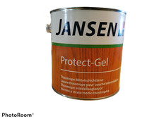 Holzlasur Protect Gel Mittelschicht Holz Lasur Jansen 2,5L