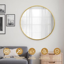 Badspiegel Flurspiegel Wandspiegel Spiegel rund Ø40cm-Ø80cm Badezimmerspiegel