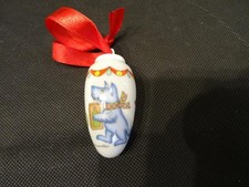 Hutschenreuther Porzellan Mini Zapfen mini spigot " Hunde " Dogs