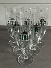 6X JEVER PILSENER BIERGLAS BIERTULPE POKAL 0,3L