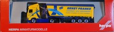Herpa 316682 Iveco S-Way  Stahlrundmulden-Sattelzug Ernst Franke *Neuwertig*OVP*