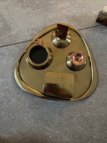Raucherset vintage messing - vintage,