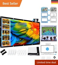 16:9 Beamer Leinwand 100 Zoll