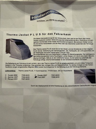 Thermomatten aussen wohnmobil