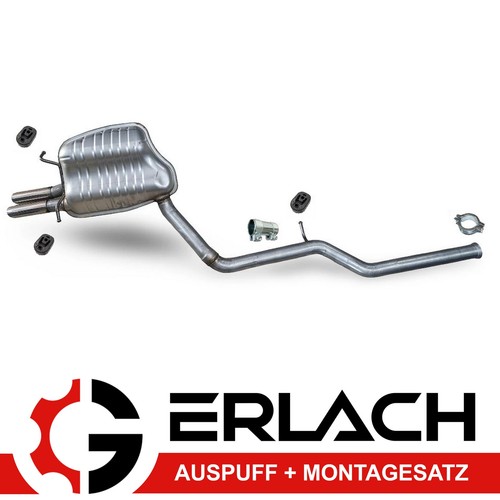 Endschalldämpfer für