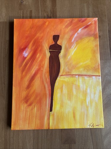 Acrylbild auf leinwand x - acrylbild,