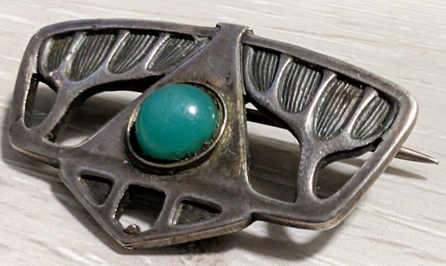 Alte jugendstil brosche aus - alte,