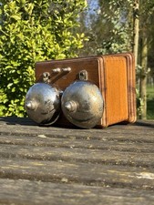 Antike Wand Telefon Doppel