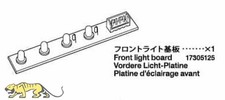 Tamiya 17305125 Vordere Licht-Platine für Leopard 2A7V 56046 / 56047 - 1:16