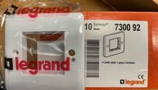 Legrand Synergy - 7300 92 - 1 Gang 2 Modulträgerplatte für 45mm Module